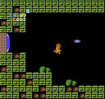 une photo d'Ã©cran de Metroid sur Nintendo Nes